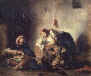 Jewish Musicians of Mogador Eugene Delacroix